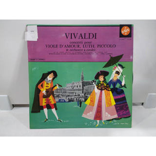 1LP Vinyl Records แผ่นเสียงไวนิล  concerti pour VIOLE DAMOUR, LUTH, PICCOLO   (E8A38)