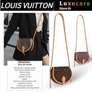 ถูกที่สุด ของแท้ 100%/หลุยส์ วิตตองLouis Vuitton TAMBOURIN Women/Shoulder Bag กระเป๋า Messenger / กระเป๋าคลัทช์