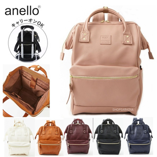 ภาพขนาดย่อของภาพหน้าปกสินค้าAnello แท้100% รุ่นใหม่ New PU leather RETRO base Backpack กระเป๋าเป้สะพายหลัง รุ่นใหม่ล่าสุด จากร้าน shopsabaina บน Shopee