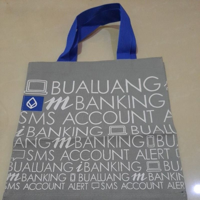 กระเป๋าผ้าอย่างดีลิขสิทธิ์เเท้100-ธนาคารกรุงเทพของใหม่มือ1รุ่นพิเศษเพื่อคนพิเศษขนาด12นิ้ว