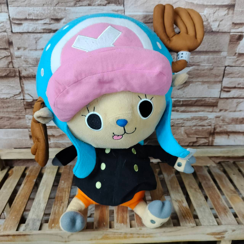 ฟิกเกอร์-one-piece-tony-chopper-with-marshmallow-ขนาด-35cm-มือสองสภาพ-90-ถูกที่สุด-ตุ๊กตา-ฟิกเกอร์-ลิขสิทธิ์แท้