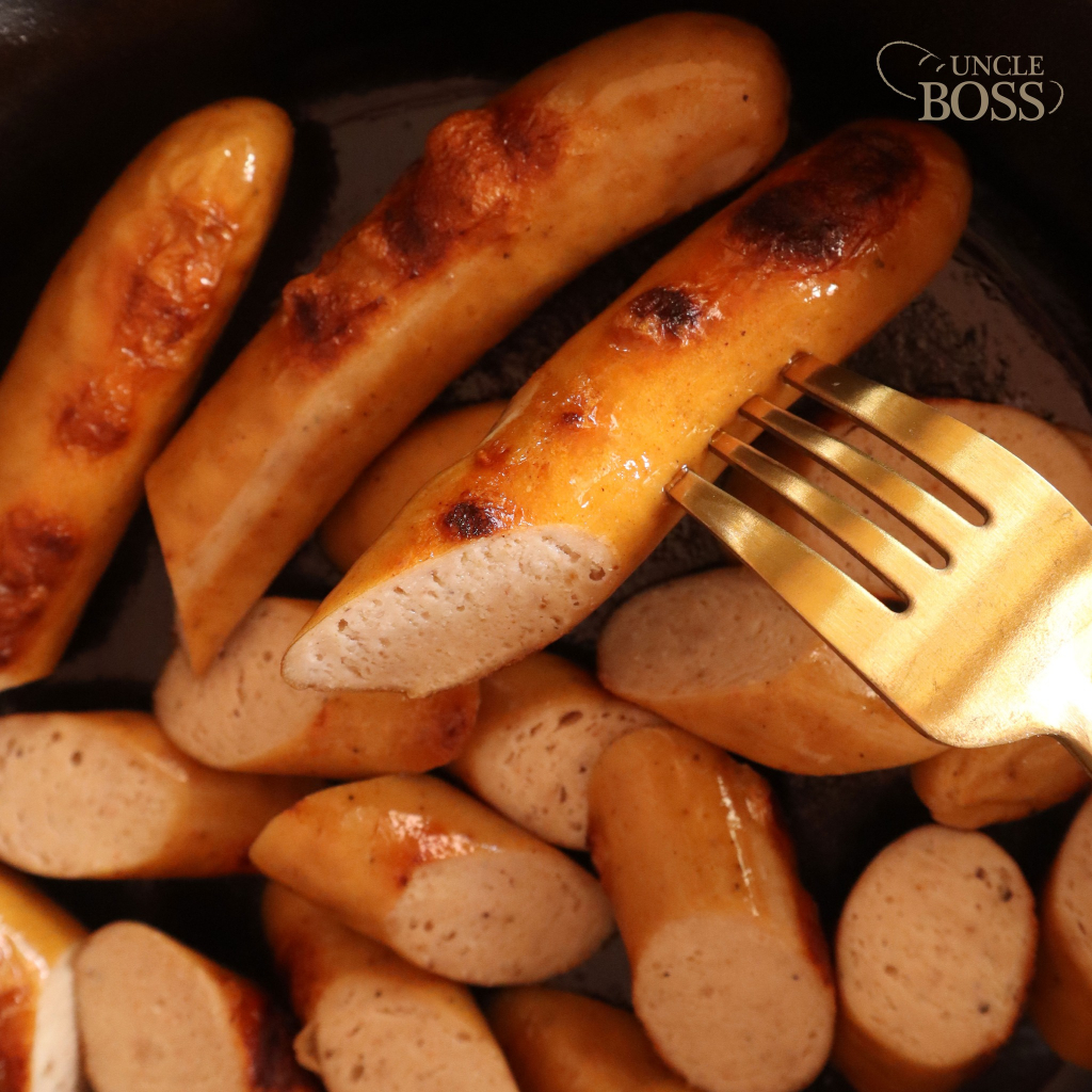 Uncle Boss_Chicken Garlic sausage (keto) | Shopee Thailand
