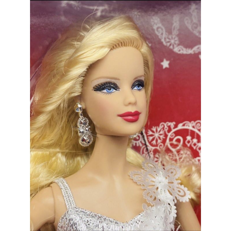 ตุ๊กตาบาร์บี้-barbie-collector-2013-holiday-doll-ของสะสมสวยยืนกล่อง