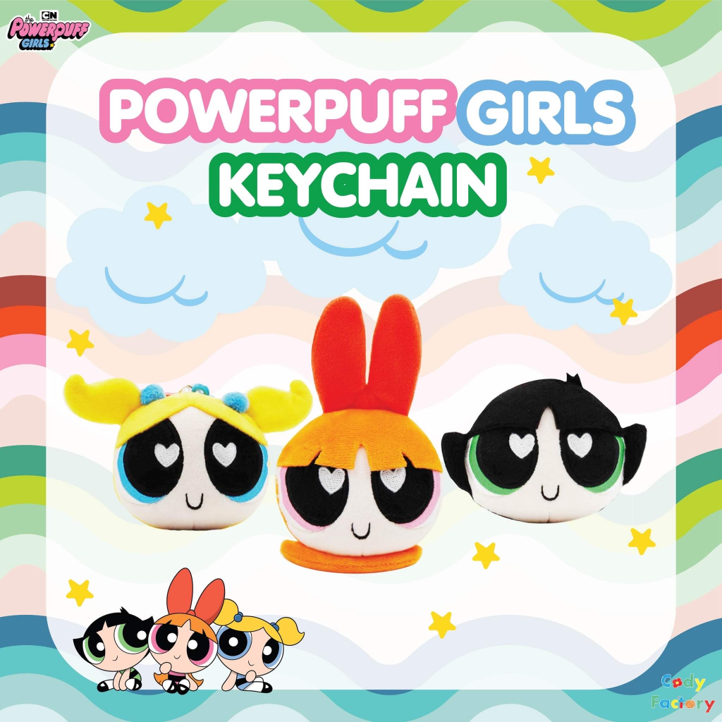 powerpuff-girl-head-keychain