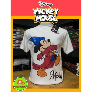 เสื้อDisney ลาย Mickey mouse สีขาว (MK-048)