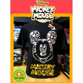 เสื้อDisney ลาย Mickey Mouse สีดำ (MK-078)