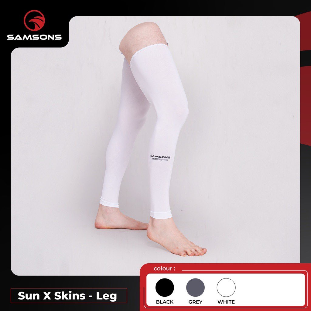 Samsons Sun X Skins Leg Sleeves Enhance Your Outdoor Activities Men