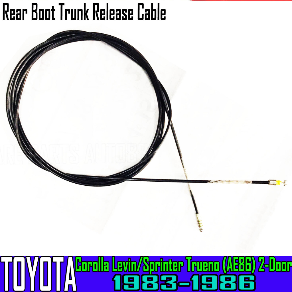 FOR TOYOTA COROLLA AE86 LEVIN TRUENO 2D 4D REAR BOOT TRUNK LID RELEASE