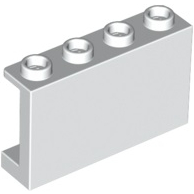 lego-part-ชิ้นส่วนเลโก้-no-14718-panel-1-x-4-x-2-with-side-supports-hollow-studs