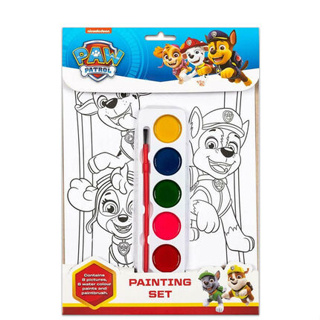 Paw Patrol Painting Set brilliant Paw Patrol-themed painting set makes painting easy and fun pack includes 8 pictures
