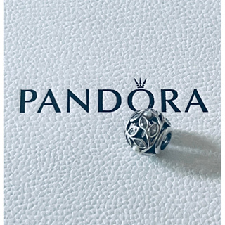 Pandora แท้💯% ชาร์มใบไม้ ไข่มุก Used