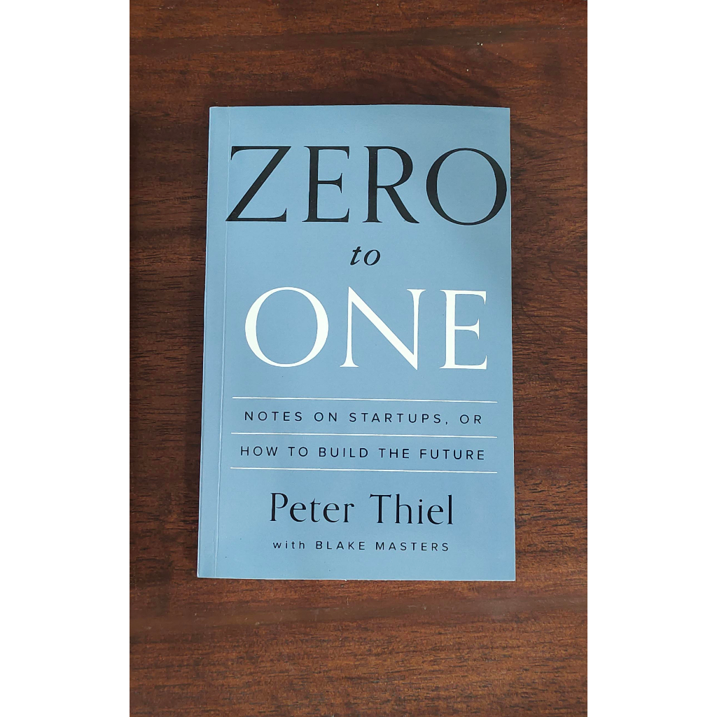 Zero to One Peter Thiel NEW YORK TIMES BESTSELLER | Shopee Thailand