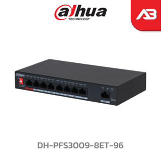 DAHUA POE SWITCHING 8-Port (Unmanaged) รุ่น AI-DH-PFS3009-8ET-96