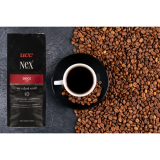 [WAFFLE] กาแฟอาราบิก้าคุณภาพจากประเทศบราซิล โคลัมเบีย และไทย คุณภาพดี รสชาติเข้มข้นกลมกล่อม UCC Nex Doce 500 g.