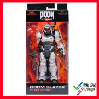 Doom Slayer White Armor Doom Eternal McFarlane Toys 7" Figure ดูม สเลเยอร์ เกราะขาว ดูม เอเทอร์นอล แมคฟาร์เลนทอยส์