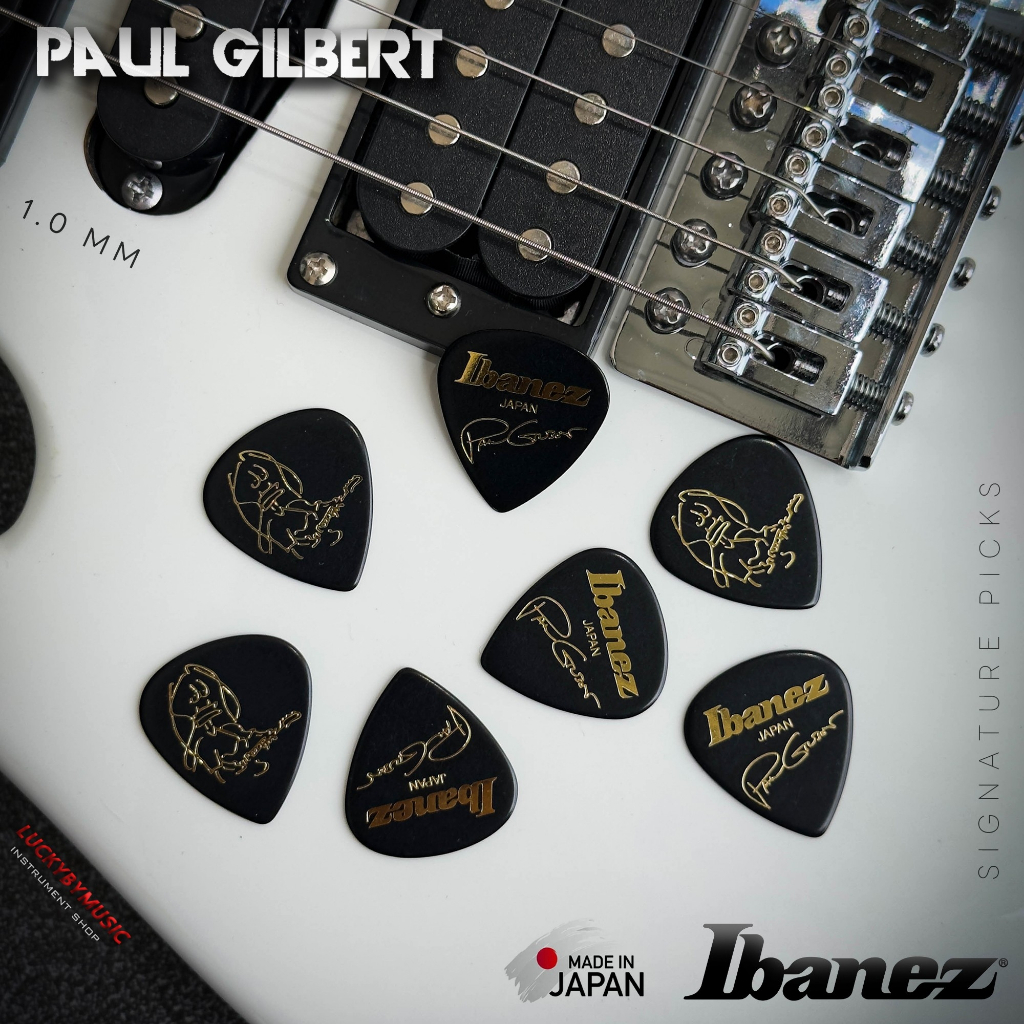 พร้อมส่ง-ปิ๊ก-ibanez-รุ่น-paul-gilbert-kaleido-pick-made-japan-ขนาด-1-0-mm-ปิ๊กกีต้าร์-ปิ๊กกีตาร์-งานแท้ญี่ปุ่น