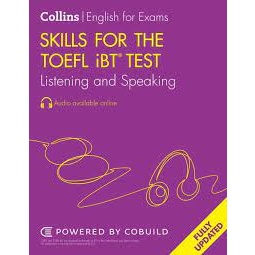 (C221) 9780008597924 SKILLS FOR THE TOEFL IBT TEST: LISTENING AND SPEAKING (WITH AUDIO AVAILABLE ONLINE) ผู้แต่งCOLLINS
