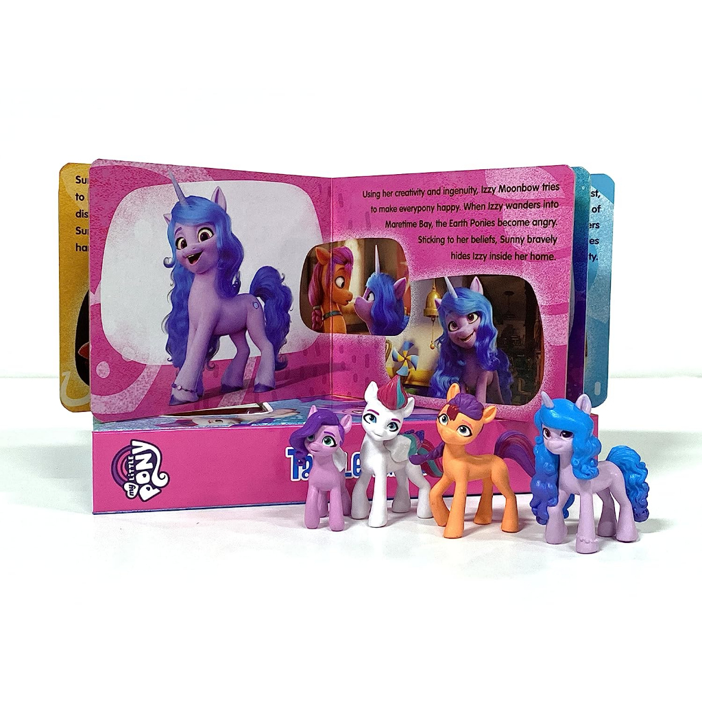 my-little-pony-tattle-tales-paperback-includes-a-sturdy-board-book-and-4-figurines