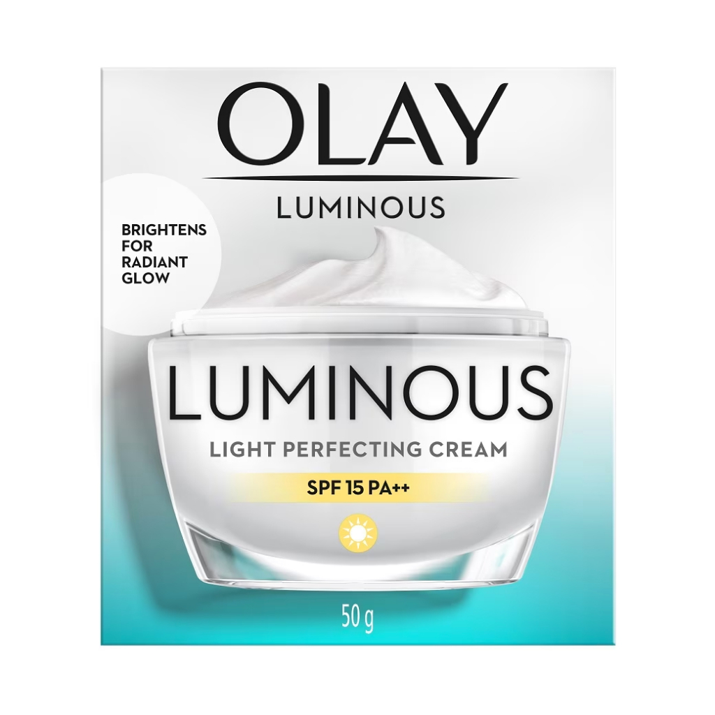 olay-luminous-light-perfecting-day-cream-spf15-pa-โอเลย์-ลูมินัส-ไลท์-เพอร์เฟคติ้ง-เดย์-ครีม-สูตรผิวโกลว์กระจ่างใส