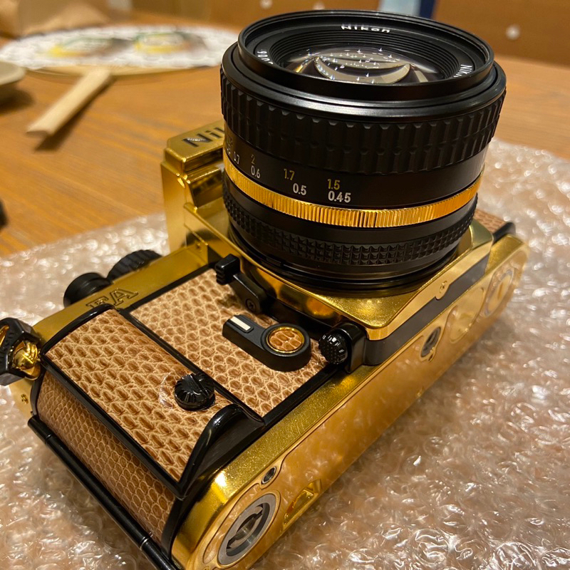 Nikon FA GOLD Limited edition 2000 ตัวในโลก Gold 24k new not use no box ...