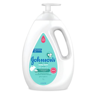Johnsons Milk + Rice Baby Bath (1,000 มล.) จอห์นสัน มิลค์ + ไรซ์ เบบี้ บาธ สบู่เหลวทำความสะอาดผมและผิวกาย