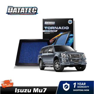 กรองอากาศ DATATEC TORNADO ตรงรุ่น ISUZU D-MAX 3.0 Ddi VGS TURBO (4JJ1-TCX) Mu-7 ปี 2007-2011