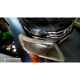 เลนส์ฝาครอบไฟหน้า Honda city ปี 2008-2013 ตรงรุ่น คู่ละ มีบริการติดตั้ง พิจิตร,ระยอง สินค้าในไทย