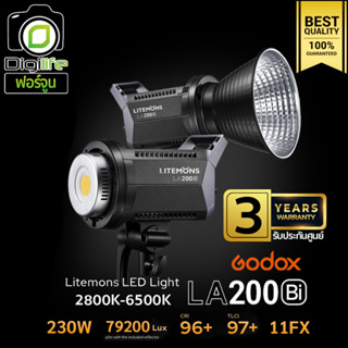 Godox LED Litemons LA200Bi 230W 2800K-6500K Bowen Mount - รับประกันศูนย์ Godox Thailand 3ปี ( LA200 Bi-Color )