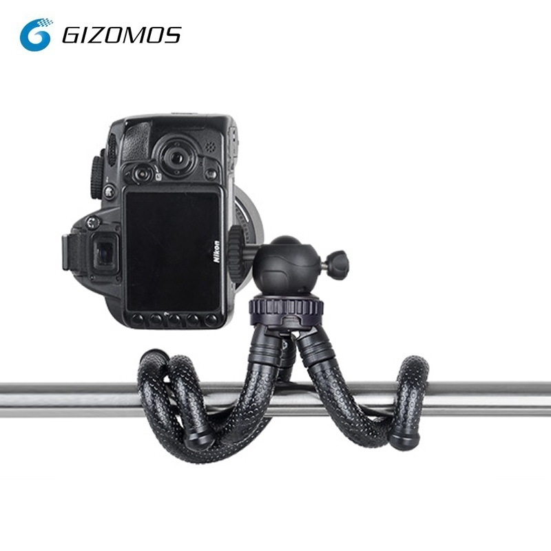 ขาตั้งกล้องหนวดปลาหมึก-gizomos-gp-03sts-flexible-mini-stand-for-smartphone-mirrorless-camera-ขาตั้งกล้อง