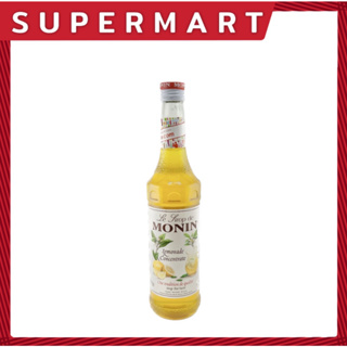 SUPERMART Monin Lemonade Concentrate Syrup 700 ml. น้ำเชื่อมกลิ่นมะนาวเข้มข้น ตราโมนิน 700 มล. #1108106