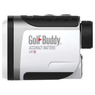 Golf Buddy LR7S Compact &amp; Easy-to-Use Laser Rangefinder Slope Feature On/Off Function, White/Black, Small