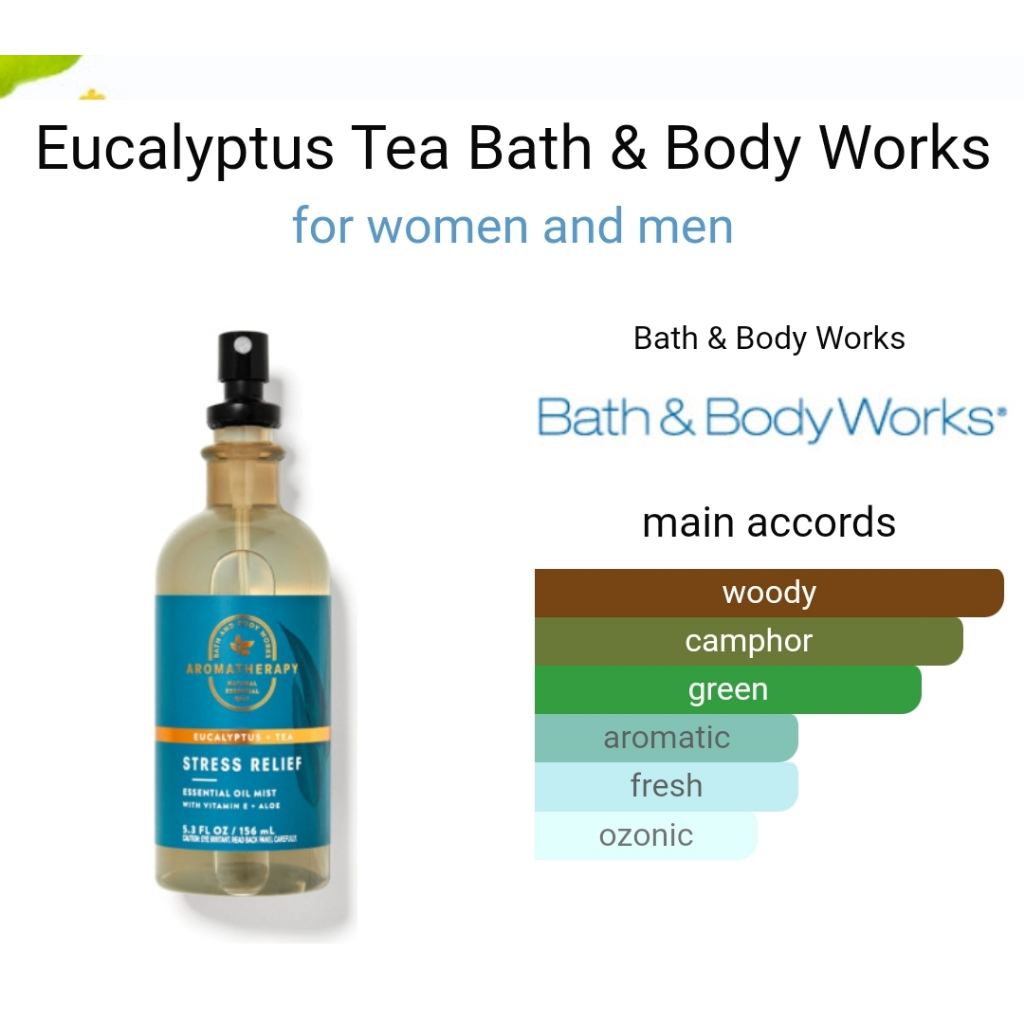 bath-amp-body-works-รุ่น-aromatherapy-กลิ่น-eucalyptus-tea-กลิ่นหอมผ่อนคลายแบบสปา-relax-เบาสบายผ่อนคลายมีสมาธิ-ใหม่แท้