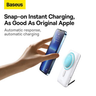 Baseus Magnetic Bracket Wireless Fast Charge Power Bank 10000mAh 20W (Cable Type-C to Type-C 60W(20V/3A) 50cm)