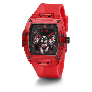 (ผ่อน0%) นาฬิกา Guess Phoenix Watch red หน้าปัด 43 มม. สีแดง