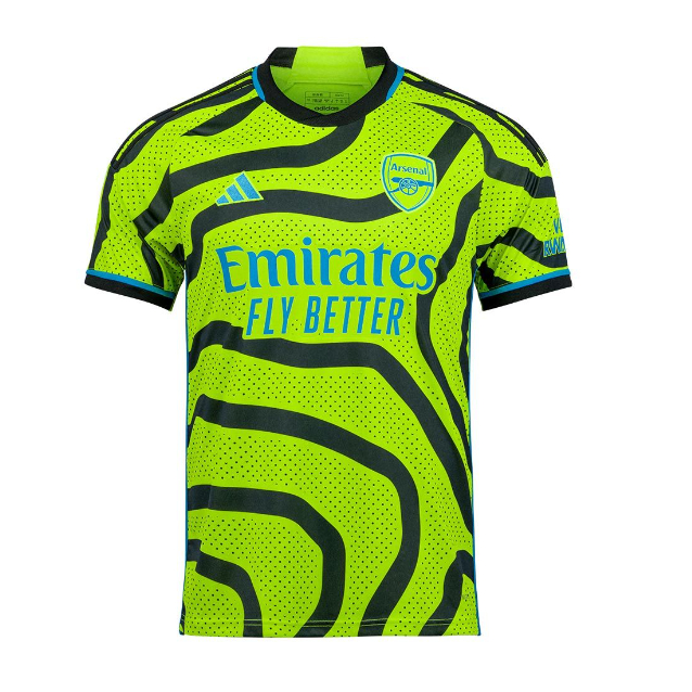 เสื้อฟุตบอลชุดเยือนอาเซน่อล-เกรดเเฟนบอล-adidas-arsenal-2023-2024-away-replica-jersey