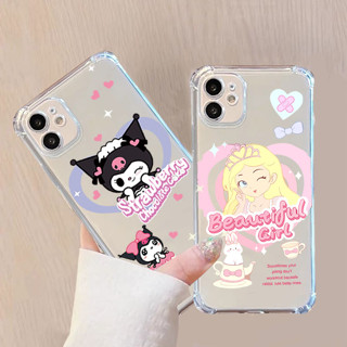 เคสซิลิโคน เคสใส กันกระแทก เคสโทรศัพท์มือถือ ลายการ์ตูน สำหรับ redmi 9 9a 9c 9t 8 8a A1 A2 plus 10A 10C redmi note12 pro