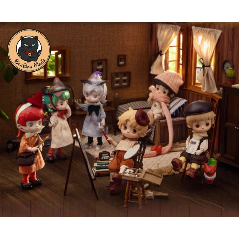 [แบบแยก-เลือกตัวได้]Penny’s x Little Painter and Little Witch series blind box set