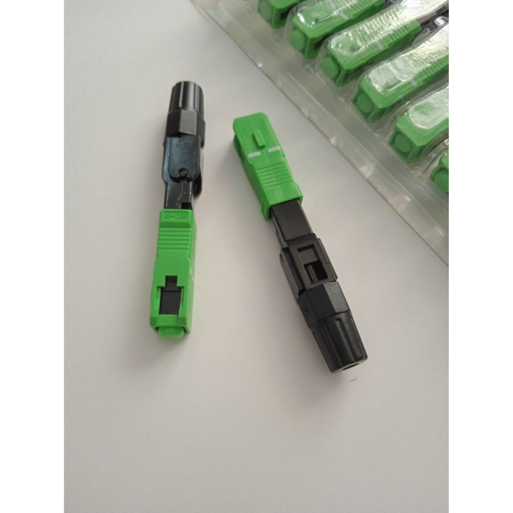 sc-apc-fast-connector-8502-หัวไฟเบอร์ออฟติก-อุปกรณ์เข้าหัวสายไฟเบอร์-สัญญานดีแข็งแรงทนทาน