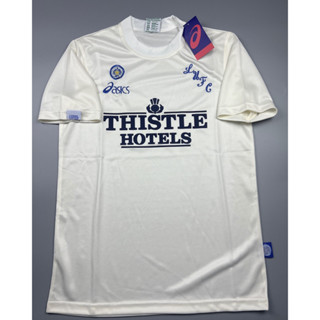 SALE !!! เสื้อบอล ย้อนยุค 1995 ลีดส์ เหย้า Retro Leeds United Home  Cecat