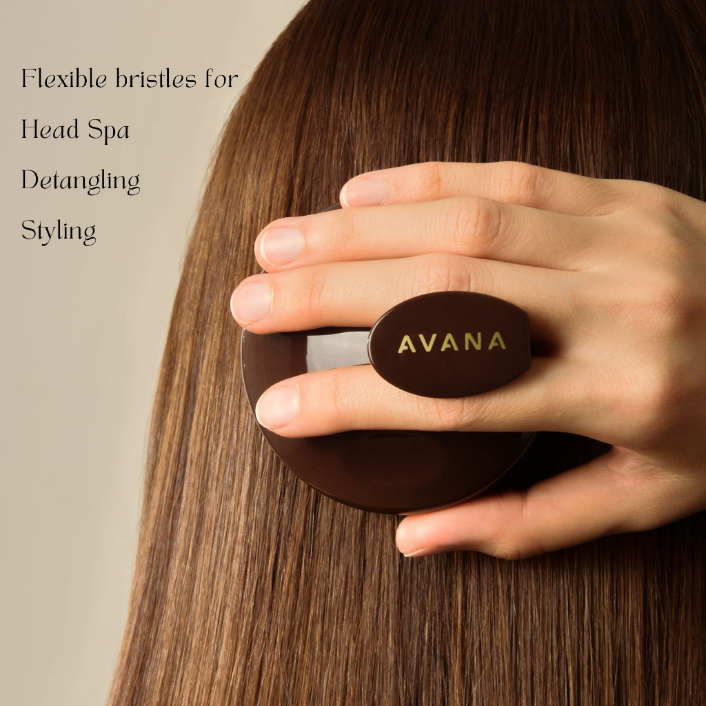 avana-relaxing-head-spa-brush-แปรงสระผม-นวดศีรษะ-5-in-1-ขจัดรังแค-สระสะอาด-กระตุ้นการงอกของเส้นผม