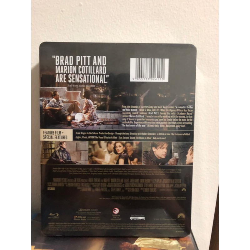 bluray-steelbook-allied-มือ2-ซับไทย