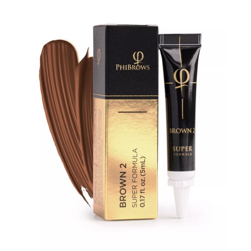 สี phi brows สีสักคิ้ว สีทำลายเส้น สี PHIBROWS | Shopee Thailand