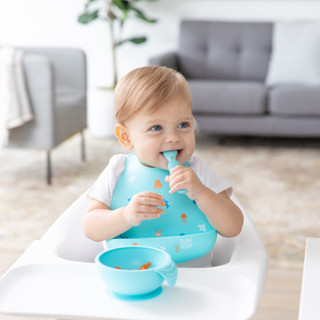 Bumkins Silicone Bib ผ้ากันเปื้อนซิลิโคน สำหรับ 6 เดือนขึ้นไป มีให้เลือก 4 ลาย