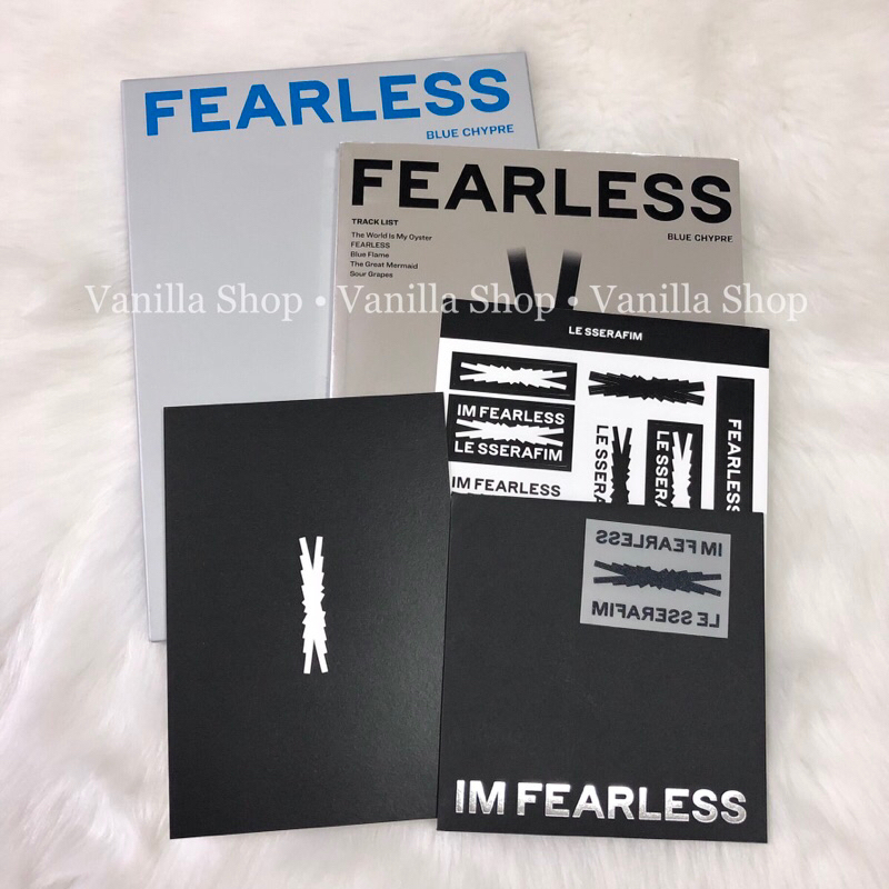 le-sserafim-fearless-1st-mini-album-vol-2-blue-chypre-version-อัลบั้มเปล่า-พร้อมส่ง-kpop-k-pop