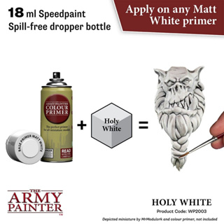🔥มีของพร้อมส่ง🔥 Army Painter Speedpaint 2.0 Holy White 18ml AP-WP2003 สีทาโมเดล สีอะคริลิคสูตรน้ำ Water Based Acrylic