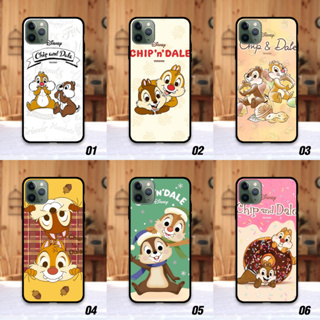 Realme C1 C2 C3 C11 C12 C17 C20 C21 C21Y C25 C33 C35 F17 Pro Narzo 30A XT Case เคส Chip and dale