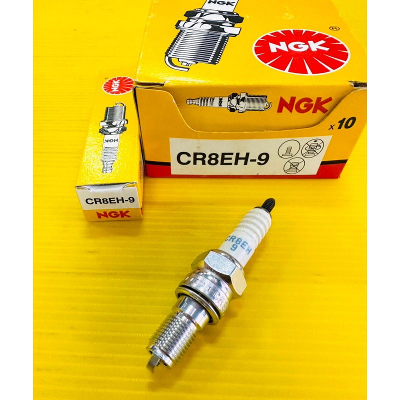 หัวเทียน cr8eh-9 ngkแท้100% หัวเทียน click110 คาบู airblade 4จังหวะ ...