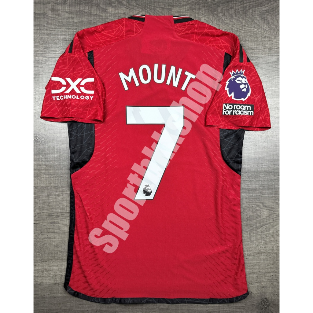 Player เสื้อฟุตบอล แมนยู Home เหย้า 202324 เกรดนักเตะ อาร์ม Epl เบอร์ชื่อ 7 Mount Shopee 8826