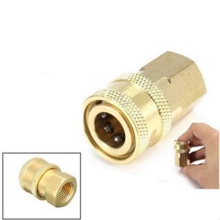 ข้อต่อ Quick Release connector for foam lance, 14mm หรือ 1/4 inch quick connect adapter