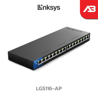 LINKSYS Unmanaged GIGABIT SWITCH 16-port รุ่น LGS116-AP